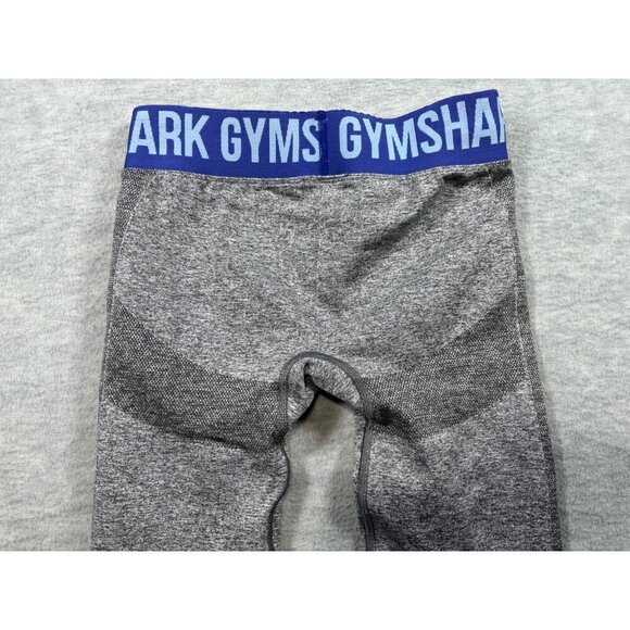 Gymshark Women's Gray & Blue Leggings Sz S Activewear Workout Yoga - Picture 6 of 6
